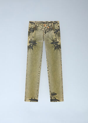 Miss Sixty x KNWLS Tie-Dye Jeans Green msk0263006