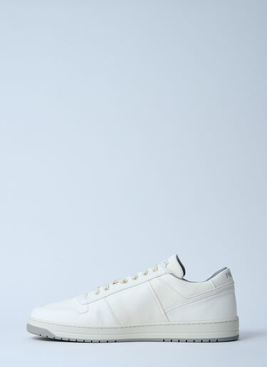 Prada Leather Low-Top Sneakers White pra0160015