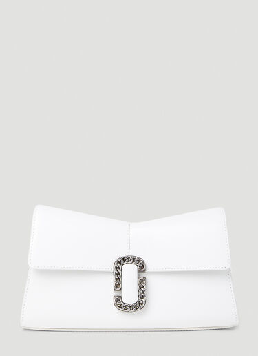 Marc Jacobs St. Marc Convertible Clutch Bag White mcj0253005