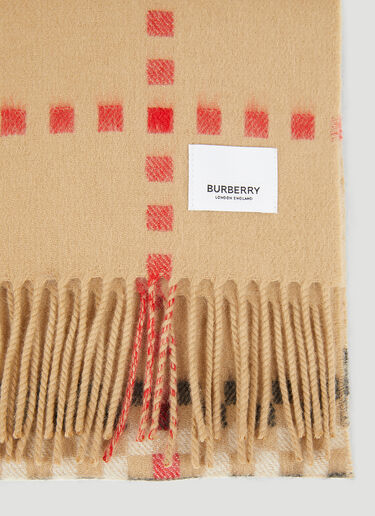 Burberry ピクセルチェック スカーフ ベージュ bur0151122