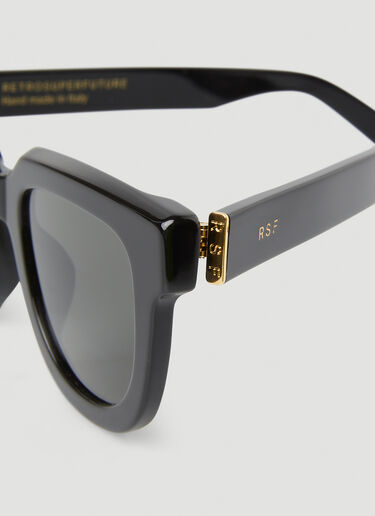RETROSUPERFUTURE Serio Sunglasses Black rts0350003