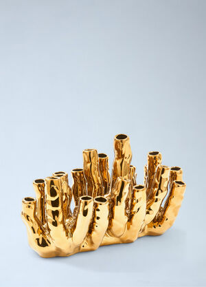 POLSPOTTEN Sculptural Metal Centrepiece Gold wps0692211