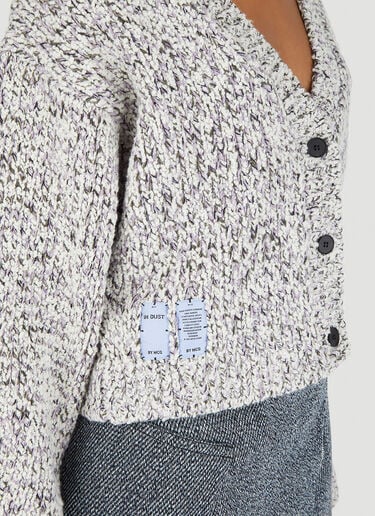 MCQ Cropped Cardigan Grey mkq0245024