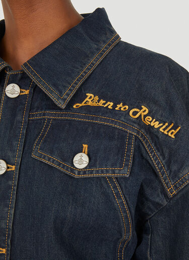 Vivienne Westwood Boxer Denim Jacket Blue vvw0252023