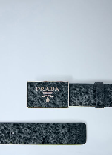 Prada Saffiano Leather Belt Black pra0365001