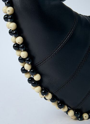 Lemaire Mini Fortune Bag With Beads Brown lem0260018