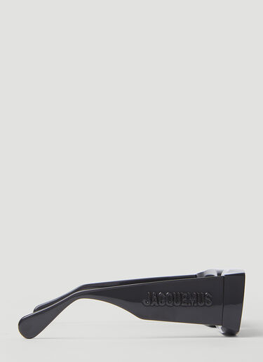 Les Lunettes Tupi Sunglasses Jacquemus Les Lunettes Tupi Sunglasses Black jas0354003