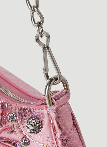 Balenciaga Le Cagole Mini Shoulder Bag Pink bal0250101