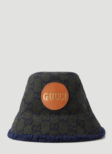 Gucci ロゴパッチ ハット ブラック guc0147167