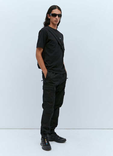 Stone Island Compass 贴饰长裤 黑色 sto0154078