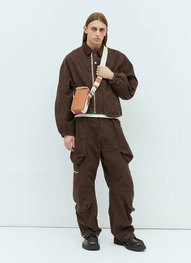 Le Blouson Trivela Utility Jacket Jacquemus Le Blouson Trivela Utility Jacket Brown jac0154002