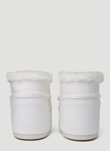 Moon Boot Icon Low Faux Fur Snow Boots White mnb0350008