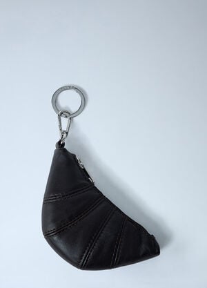 Lemaire Mini Croissant Keyring Brown lem0362004