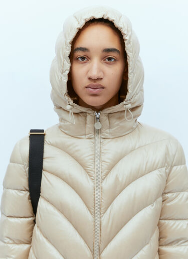 Moncler Argenno 短款风雪大衣 米色 mon0255017