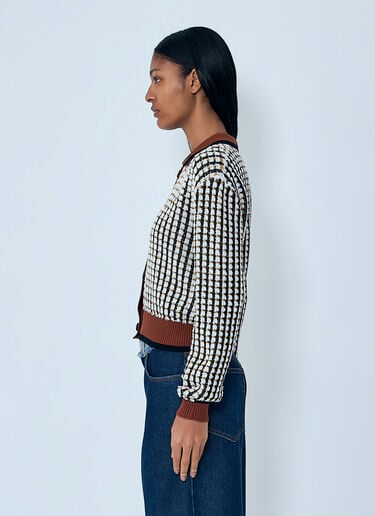 Marni Cotton-Blend Cardigan White mni0263003