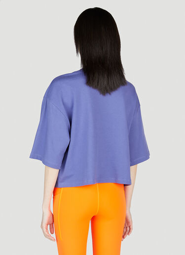 The North Face x Online Ceramics クロップドプリントTシャツ パープル tnf0252053