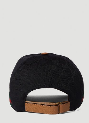 Gucci Monogram 帆布棒球帽 黑色 guc0351006