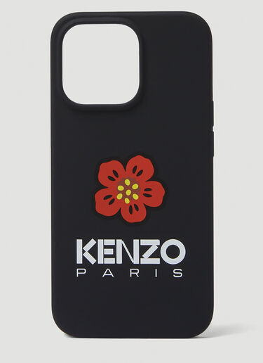 Kenzo Logo iPhone 13 Pro Phone Case Black knz0150065