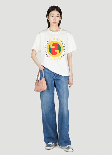 Gucci Interlocking G Jersey T-Shirt White guc0253083