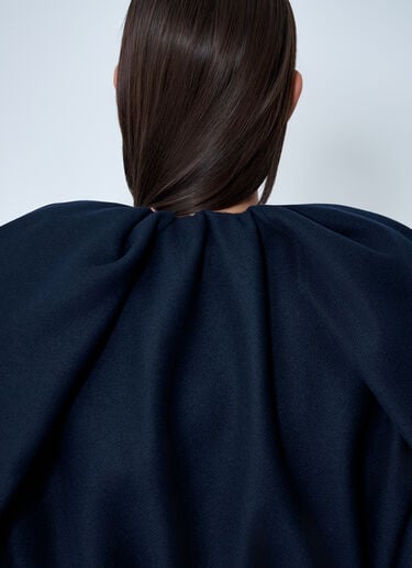Puff-Sleeve Jacket Dries Van Noten Puff-Sleeve Jacket Navy dvn0262019