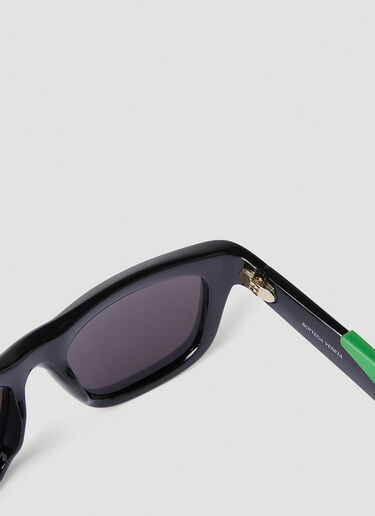Bottega Veneta 方形太阳镜 黑色 bov0151118