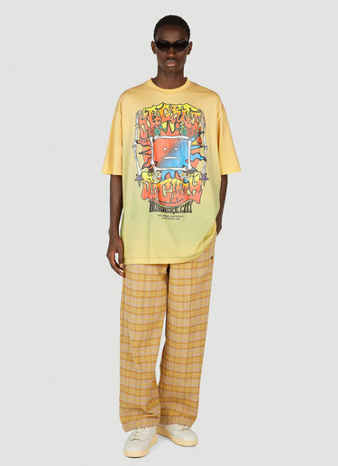 Screen Print T-Shirt Acne Studios Screen Print T-Shirt Yellow acn0351013