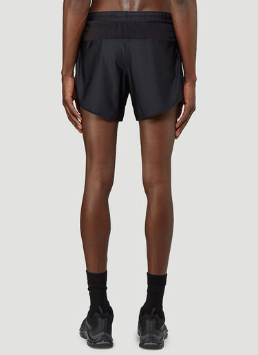 District Vision Spino Track Shorts  Black dtv0143005