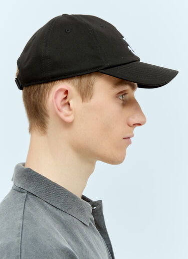 JW Anderson Logo Embroidery Baseball Cap Black jwa0156010