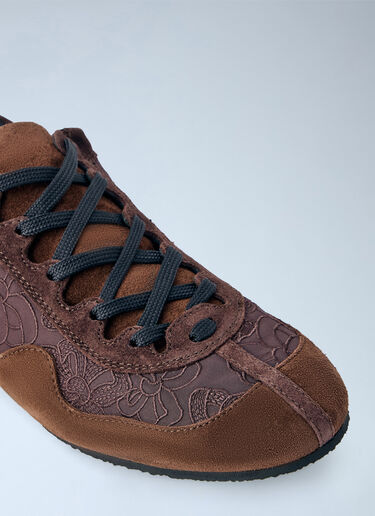 LN-CC® - Cecilie Bahnsen: Blaise Soft Sneakers - Brown Cecilie Bahnsen Blaise Soft Sneakers Brown cec0266015