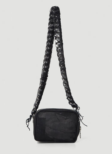 KARA Tulle Camera Shoulder Bag Black kar0247007