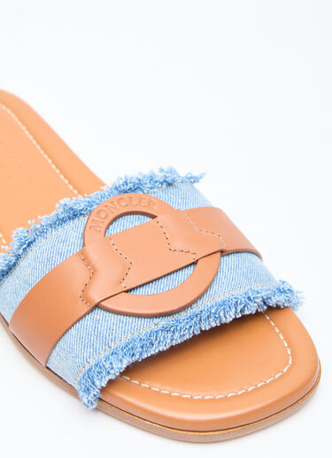 Moncler Bell Slides Blue mon0256030