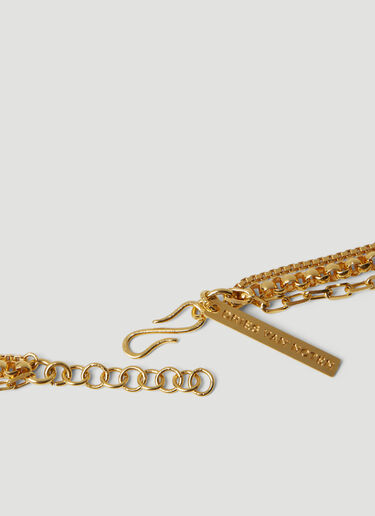 Dries Van Noten Multilayer Necklace Gold dvn0156047