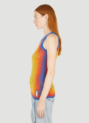 Y/Project Gradient Knit Tank Top Orange ypr0349008