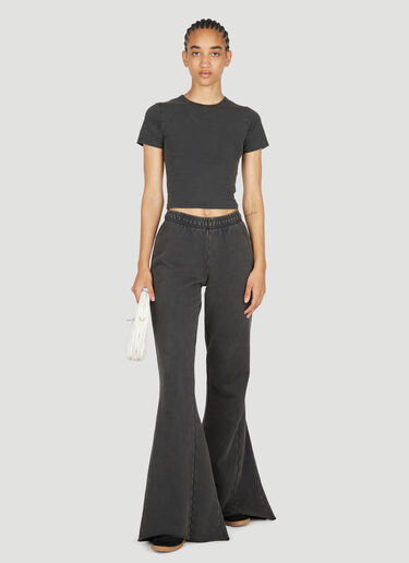 Micro Cropped T-Shirt Entire Studios Micro Cropped T-Shirt Black ent0253019