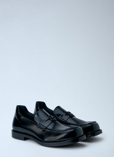 LN-CC® - Balenciaga: Comfy Leather Loafers - Black Balenciaga Comfy Leather Loafers Black bal0165025
