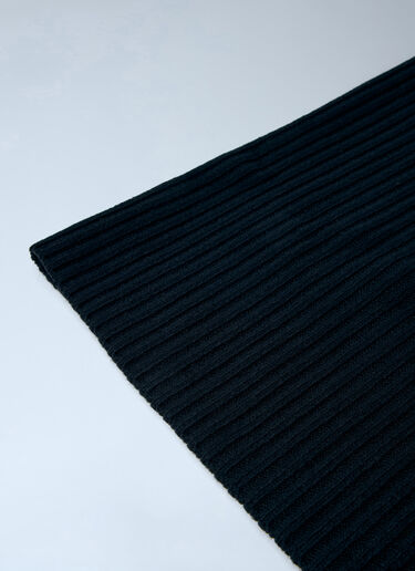 LN-CC® - Yohji Yamamoto: Rib Snood - Black Yohji Yamamoto Rib Snood Black yoy0263020