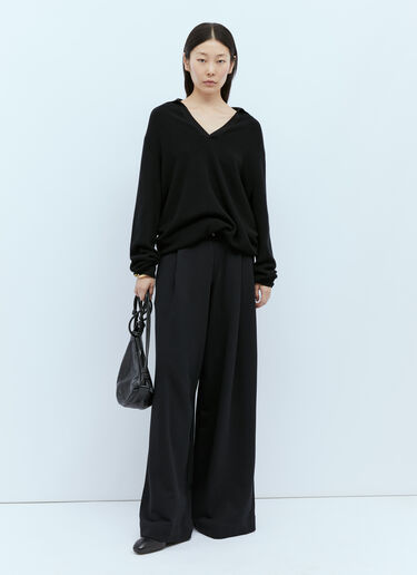 Wide Leg Track Pants Dries Van Noten Wide Leg Track Pants Black dvn0254022