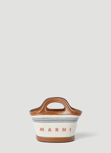 Marni Tropicalia 마이크로 핸드백 베이지 mni0255047