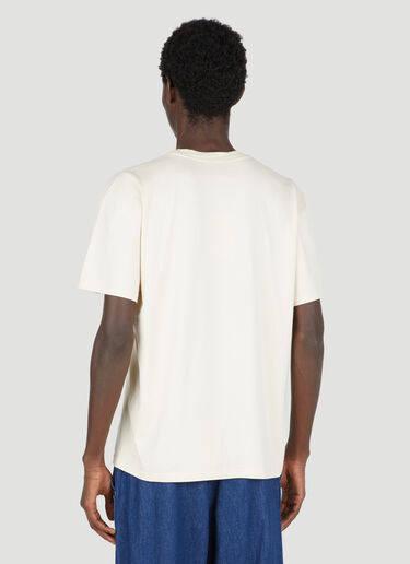 JW Anderson ロゴ刺繍 Tシャツ ベージュ jwa0154004