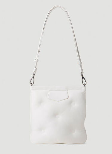 Glam Slam Flat Shoulder Bag Maison Margiela Glam Slam Flat Shoulder Bag White mla0351005