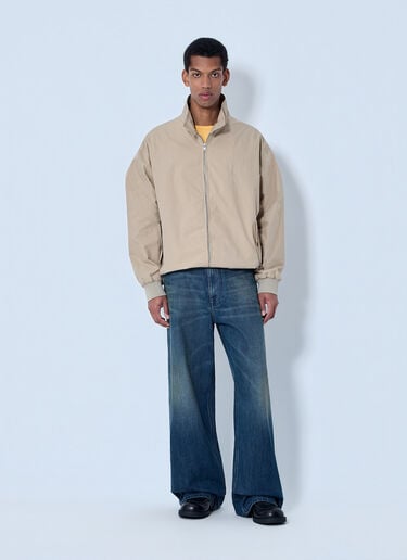 MM6 Maison Margiela Wide-Leg Denim Trousers Blue mmm0163019