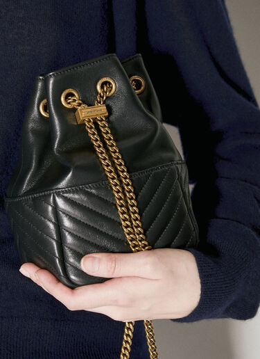 Saint Laurent Joe Mini Bucket Bag Black sla0255145