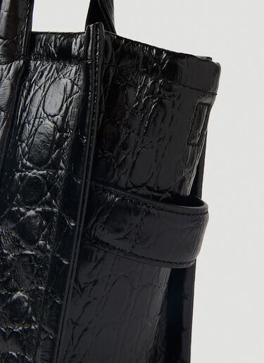 Marc Jacobs Croc Embossed Mini Tote Bag Black mcj0251034