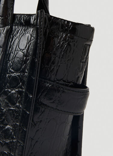 Croc Embossed Mini Tote Bag Marc Jacobs Croc Embossed Mini Tote Bag Black mcj0251034