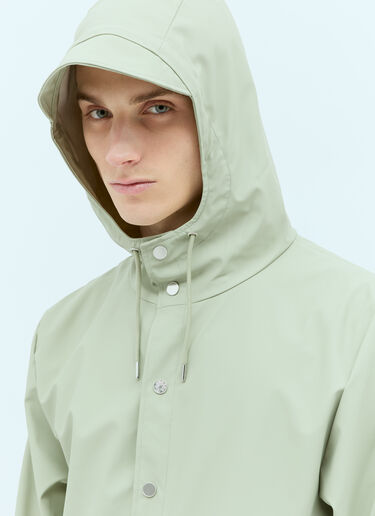 Rains Lightweight Long Jacket Green rai0356002