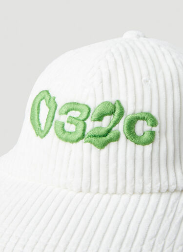 032C Glitch Logo Cord Cap White cee0148014