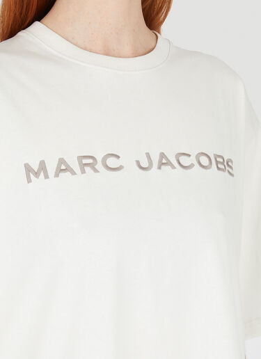 Marc Jacobs Logo Print Big T-Shirt White mcj0247008