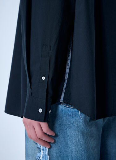 Acne Studios Check Button-Up Shirt Black acn0164032