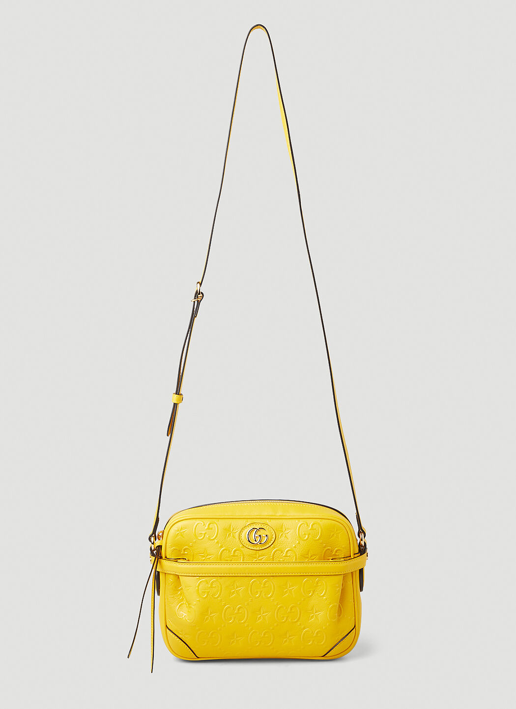 Gucci embossed shoulder hotsell bag