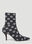 GANNI GG Knit Boots Black gan0249049